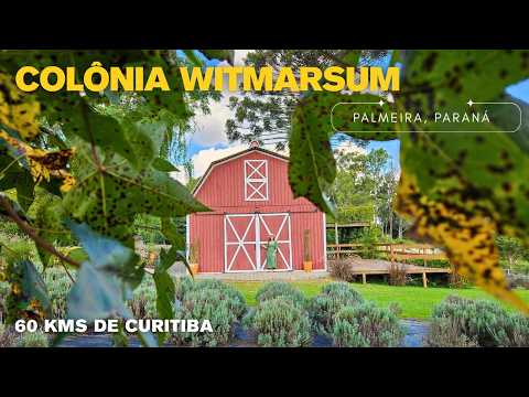 Colônia Witmarsum, um lugar imperdível pra conhecer no Paraná! Apenas 60 kms de Curitiba.