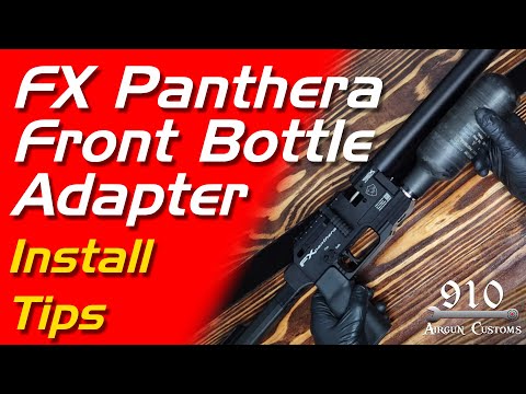 FX Panthera Front Bottle Adapter Install
