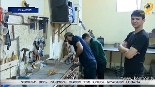 Իջևանցի վարպետը սաներին սովորեցնում է փայտի հետ խոսել արվեստի լեզվով