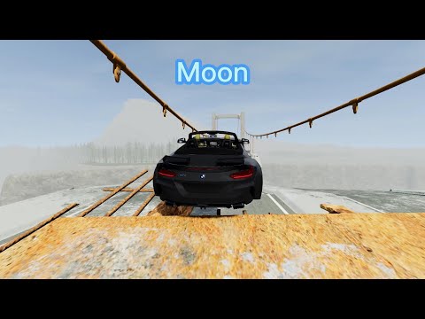 Car vs Gravity (Sun,Mars,Pluto, Earth...)
