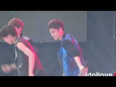 [직캠] EXO-K - 120814 2012 런던올림픽 선수단 환영 국민 대축제 ♪ MAMA(리허설)