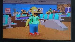 Simpsons Bowling: Arcade Gameplay (Actual Hardware)
