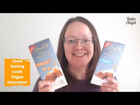 NEW VEGAN FOOD REVIEW Lindt Oat Based Chocolate Bar - Let's Test It!