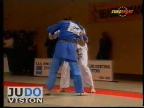 JUDO 1990 Judo Masters: Raymond Stevens (GBR) - Andrew Costello (GBR)