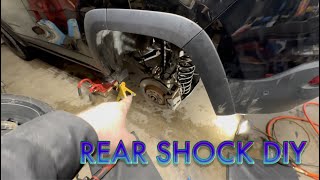 JEEP CHEROKEE KL HOW TO REPLACE REAR SHOCKS DIY