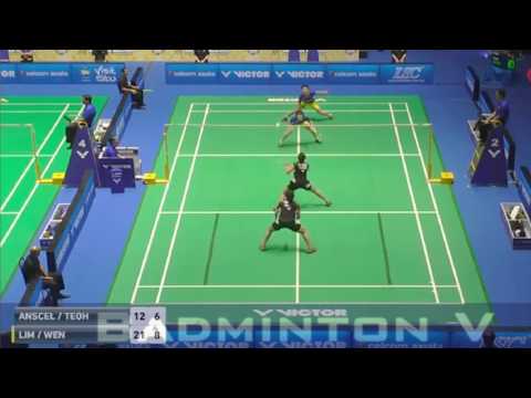 Badminton 2017 MalaysiaMaster   LIM Yin Loo YAP Cheng Wen vs ANSCELLY Amelia Alicia TEOH Mei Xing