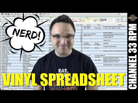 How to catalog a record collection using Excel spreadsheets | Vinyl Community