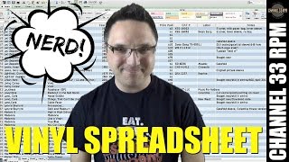 How to catalog a record collection using Excel spreadsheets | Vinyl Community