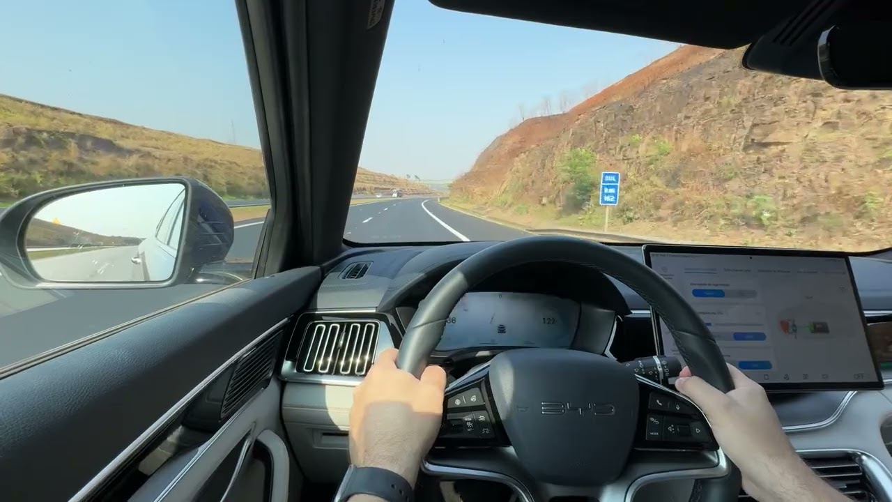 Viagem de 327km Byd Song Plus c/ médias parciais e final saindo com bateria 100% #bydsongplus #byd