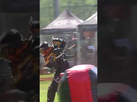Shot Him Into The Dirt #shorts #paintball