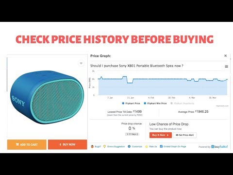 3 BEST Methods For Price Tracker [ Check Price History for Amazon, Flipkart,Myntra etc]