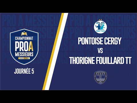 PRO A MESSIEURS | J5 | PONTOISE CERGY AS - THORIGNE FOUILLARD TT