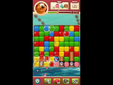 Toon Blast Level 7996 - NO BOOSTERS 🐻🐺🐱 | SKILLGAMING ✔️