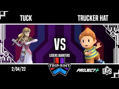 Tripoint Smash 129 - Losers Quarters - Tuck(Zelda) Vs. Trucker Hat(Lucas)