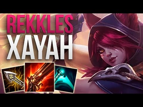 INSANE XAYAH CARRY GAMEPLAY BY REKKLES | CHALLENGER XAYAH ADC GAMEPLAY | Patch 9.17 S9