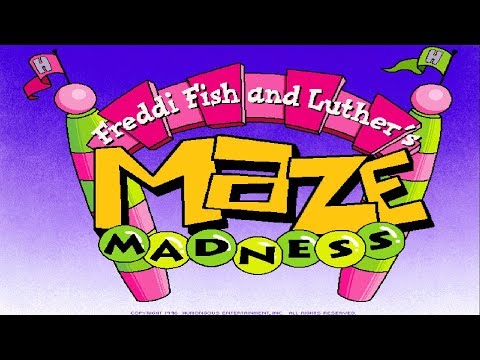 Freddi Fish and Luther's Maze Madness Full Playthrough - YouTube