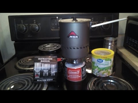 MSR Reactor Stove With Cooking Mod.