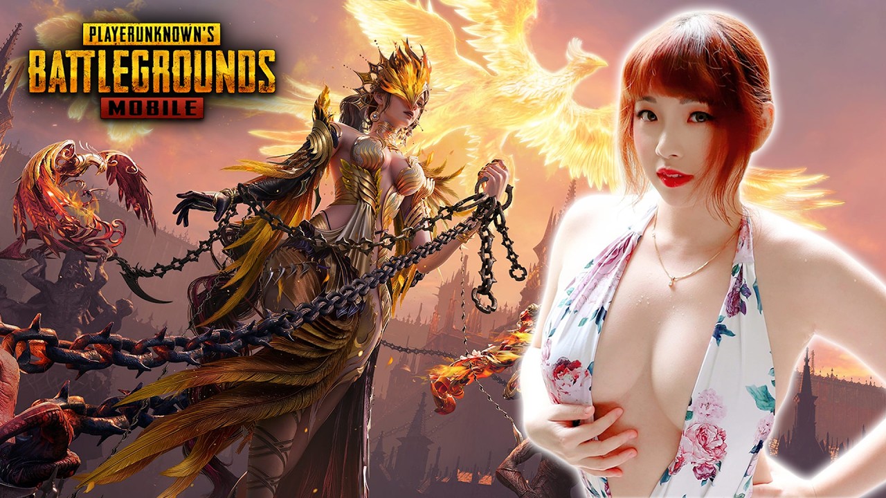 GACHA SKIN MYTHIC X-SUIT PHOENIXTRA! CEWEK SOLO RANK KE TIER CONQUEROR DI PUBG MOBILE 2026!