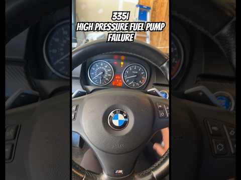 335i High Pressure Fuel Pump early symptoms #BMW#335i#N55#N54#135i#E90#E92#E9X#E93#e90335i#e92335i