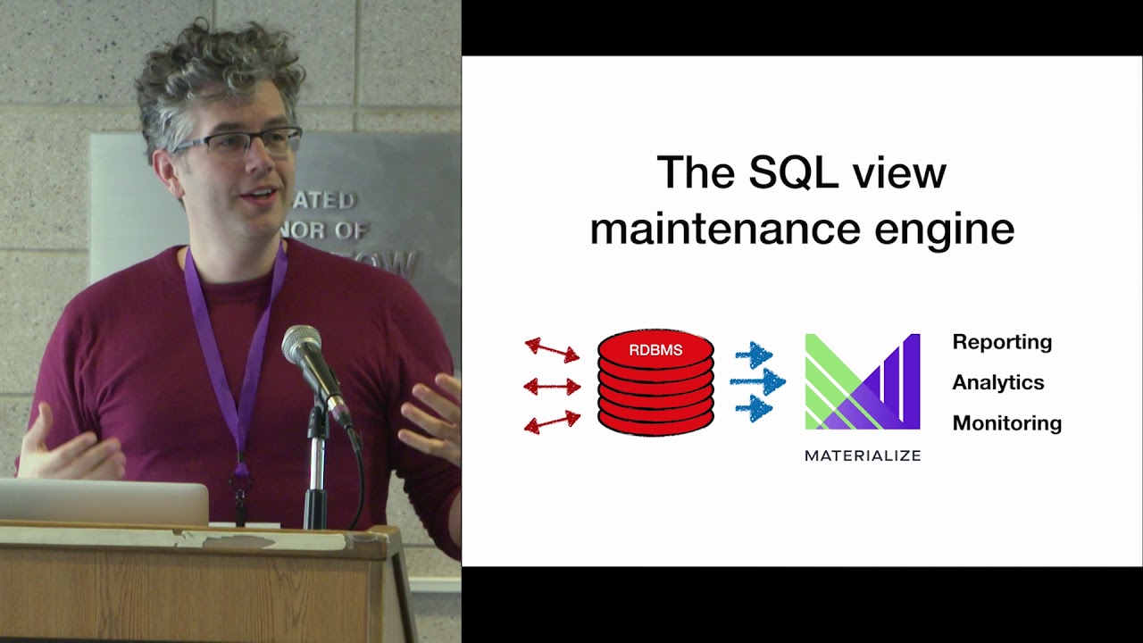 The Materialize Incremental View Maintenance Engine