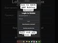 How To Hack ANY Roblox Account Without Password 2025 Roblox Shorts Hacks Robloxhack