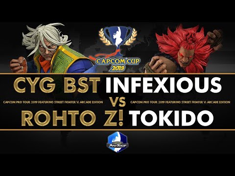 CYG BST Infexious vs ROHTO Z! Tokido - Capcom Cup 2019 Winners Quarters - CPT 2019
