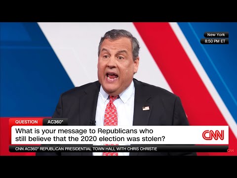 Chris Christie absolutely DESTROYS Trump in CNN town hall