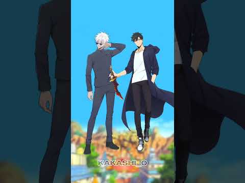 Gojo vs sung jin woo (who is 💪)#gojo #sungjinwoo