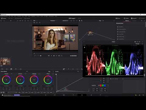 Lesson 4 Using HDR Scopes