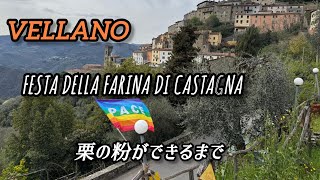 Vellano の栗の粉のフェスタ