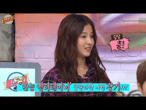 [HOT] 세바퀴 - 만능엔터테이너를 꿈꾸는 14세 소녀, '초딩 김태희' 낸시의 소녀 댄스 20130928