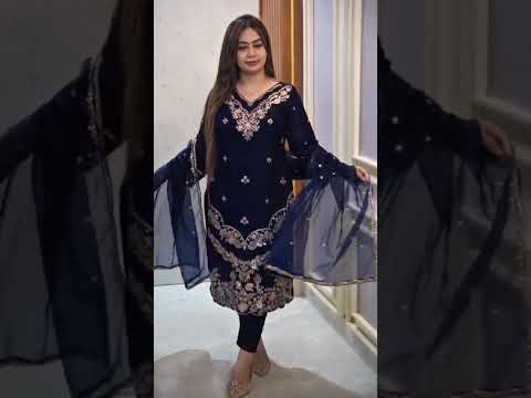 Embroidery Three Piece