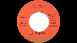 1973 HITS ARCHIVE: Delta Dawn - Helen Reddy (a #1 record--stereo 45)