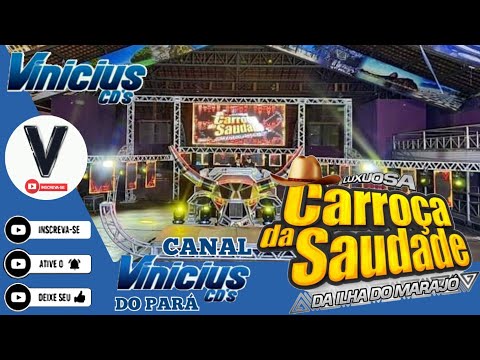 DVD LUXUOSA CARROÇA DA SAUDADE EM SÃO MIGUEL DO GUAMA - DJ TOM MÁXIMO