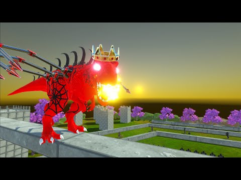 ⚔️ FPS AVATAR WITH ALL WEAPONS DEATH RUN - Animal Revolt Battle Simulator