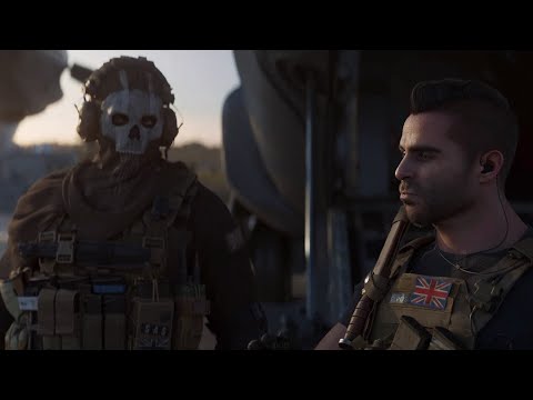 Soap and Ghost tell each other a joke | Call of Duty: Modern Warfare 2