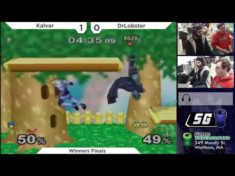 SG 23.7 SSBM - Kalvar (Marth) vs. DrLobster (Sheik) - Melee WF