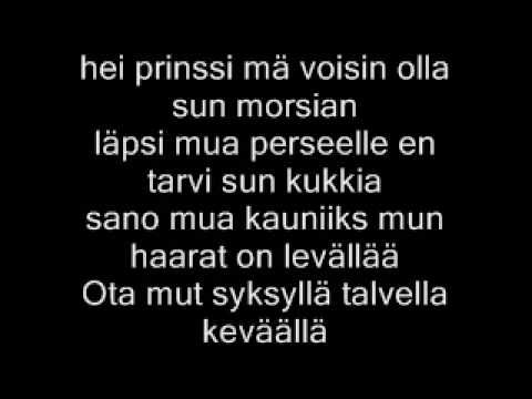 Mc Mane & Marica - Prinssille morsian (Lyrics)