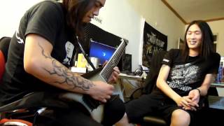 Video thumbnail for Jesse improvising on Katana 7 - metal by noizfx