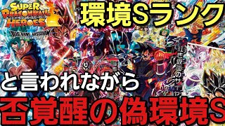 【SDBH】環境Sランクと言われながら否覚醒の悲しきSランク【環境ランクとは？】