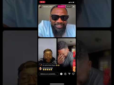 Live de Rei Hélder com C4 Pedro e Lil Saint