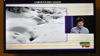 Alamar LIfe e Cristina Fino, accompagnata da Maurizio Forza, a Laboratorio Salute di Telecolor