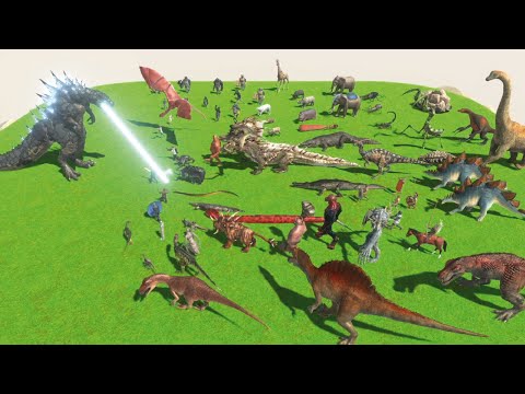 GODZILLA VS ALL - ARBS MODS - Animal Revolt Battle Simulator