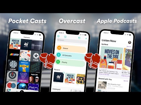 iPhone Podcast App Showdown: Overcast vs Apple Podcasts vs Pocket Casts
