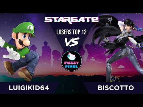 Luigikid64 (Luigi) vs Biscotto (Bayonetta) - Losers Top 12 - Stargate #45