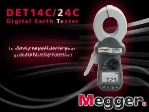 Megger DET14C Digital Earth Clamp