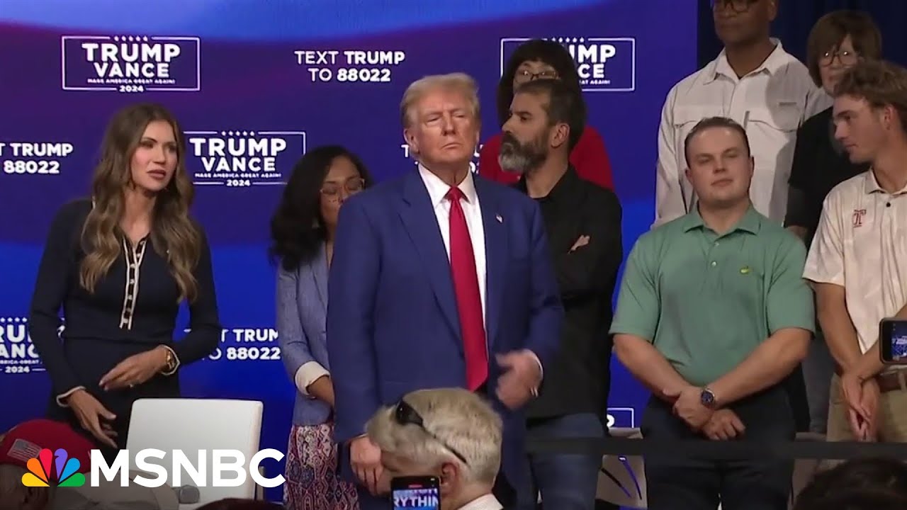 Trump's bizarre music session at town hall reignites questions about mental acuity