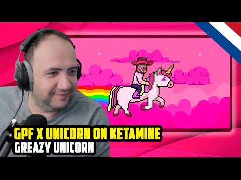 🇳🇱 GPF x Unicorn On Ketamine - Greazy Unicorn (Official Video) | Teacher Paul Reacts Hardstyle