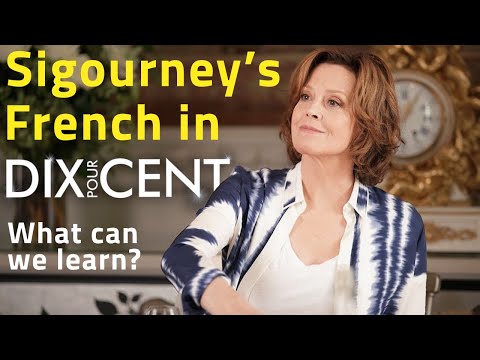 How good is Sigourney Weaver's French in Dix Pour Cent (Call My Agent)? French Coach reacts.