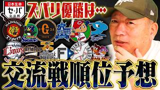 【交流戦順位予想】今年もパが上位独占する⁉︎阪神ドラ１の立石正広が交流戦でも大暴れするか⁉︎高木豊が交流戦の展望と各球団のキーマンについて語ります！